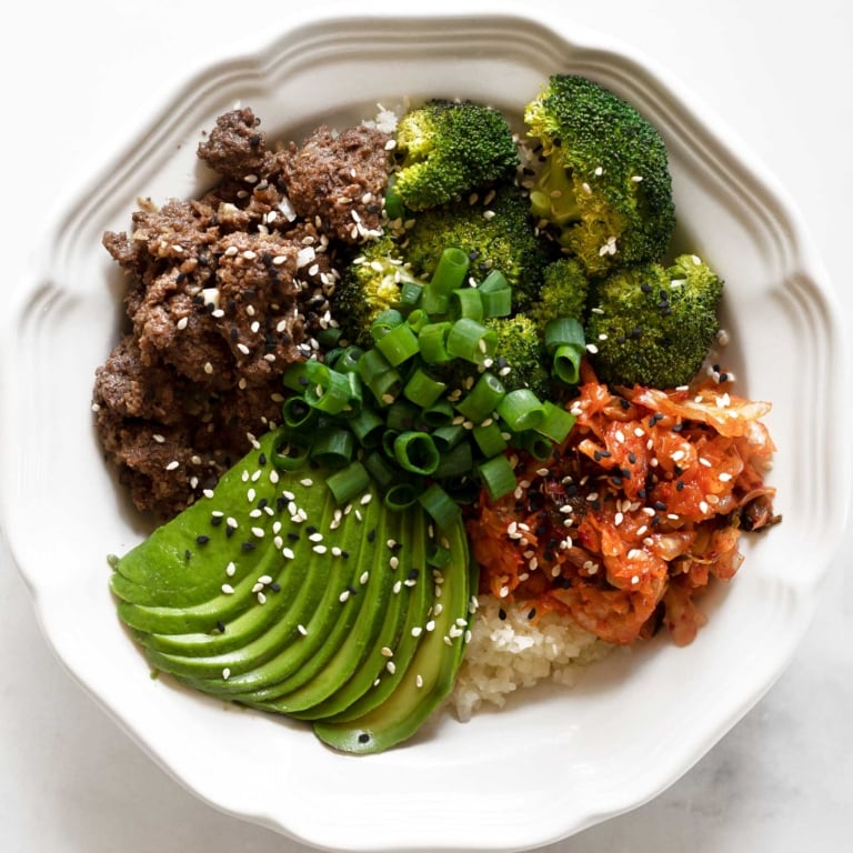 Korean Ground Beef And Broccoli Bowls Kit S Kitchen