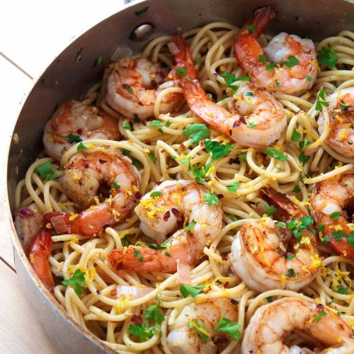 20-minute Paleo Shrimp Scampi - Kit's Kitchen