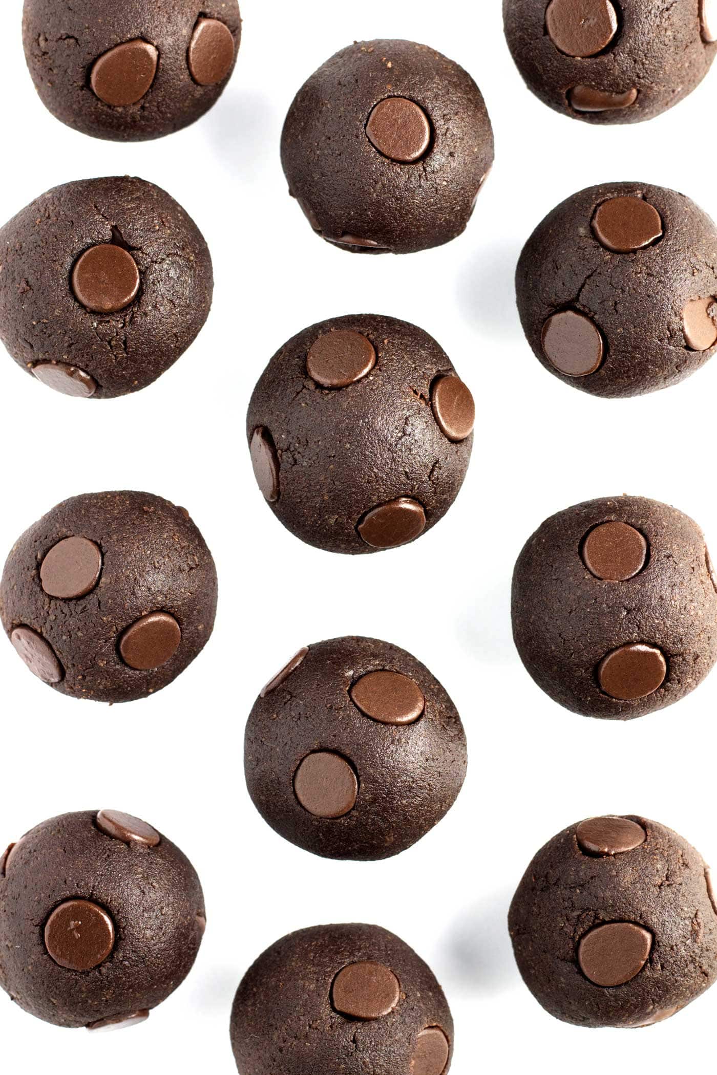 Raw brownie bites made in just 5 mins! The perfect quick dessert that won't ruin your diet! They are gluten free, dairy free, paleo, and vegan.