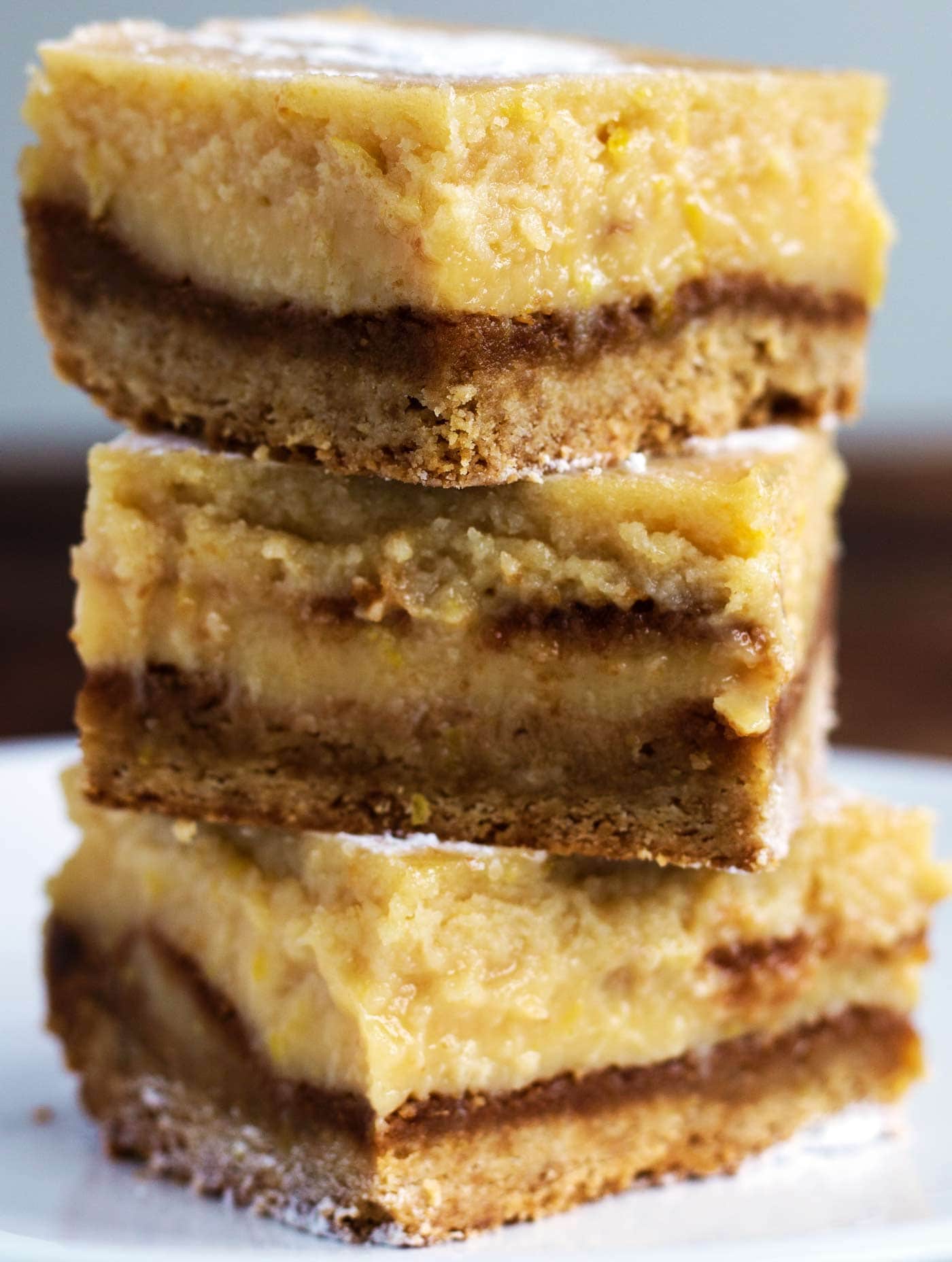 So easy to make! These lemon bars are paleo, gluten free, dairy free, and naturally sweetened with honey and coconut sugar!