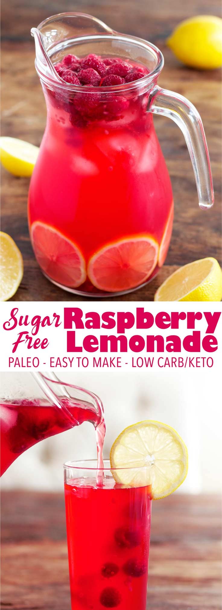 Less than 5 minutes to make, 35 calories per serving, no sketchy ingredients, and loaded with vitamin C! Low carb/keto, paleo, vegan.