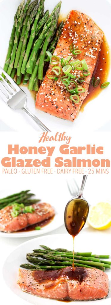 Honey Garlic Glazed Salmon Recipe