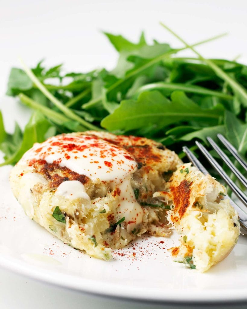 Lemon Caper Fish Cakes Kit's Kitchen