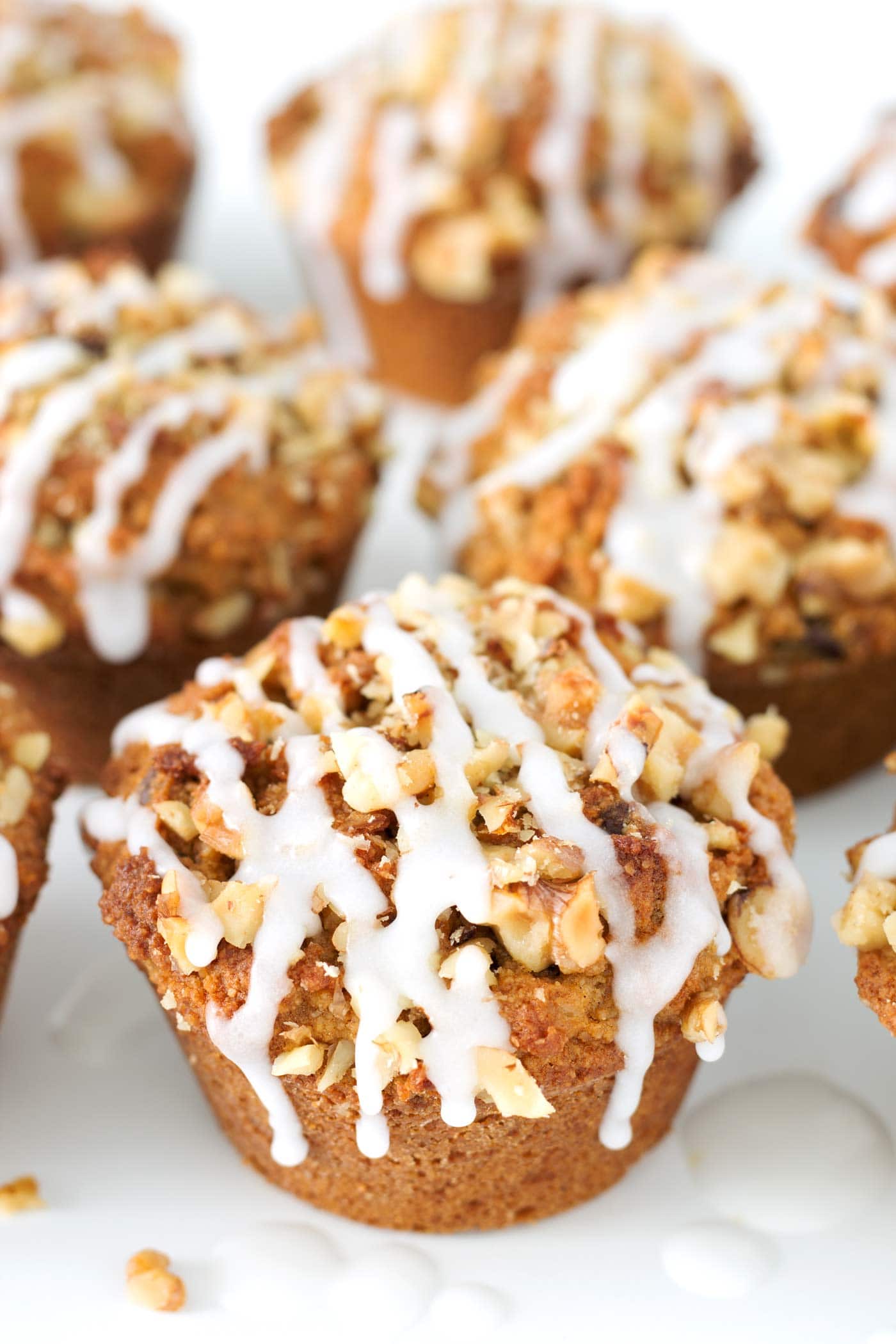 A seasonal favorite made healthy! These pumpkin chocolate chip muffins are easy to make, paleo, gluten free, and dairy free!