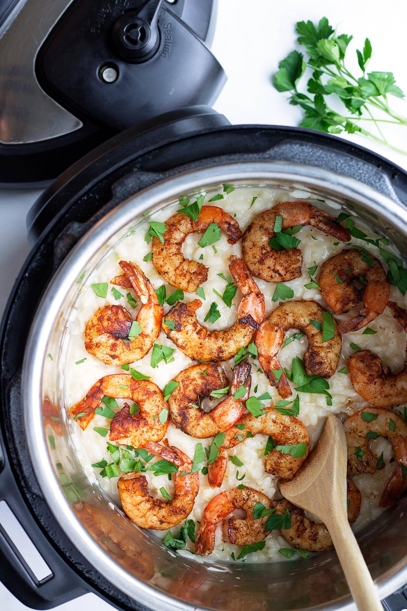 Instant Pot Shrimp Risotto Kit s Kitchen