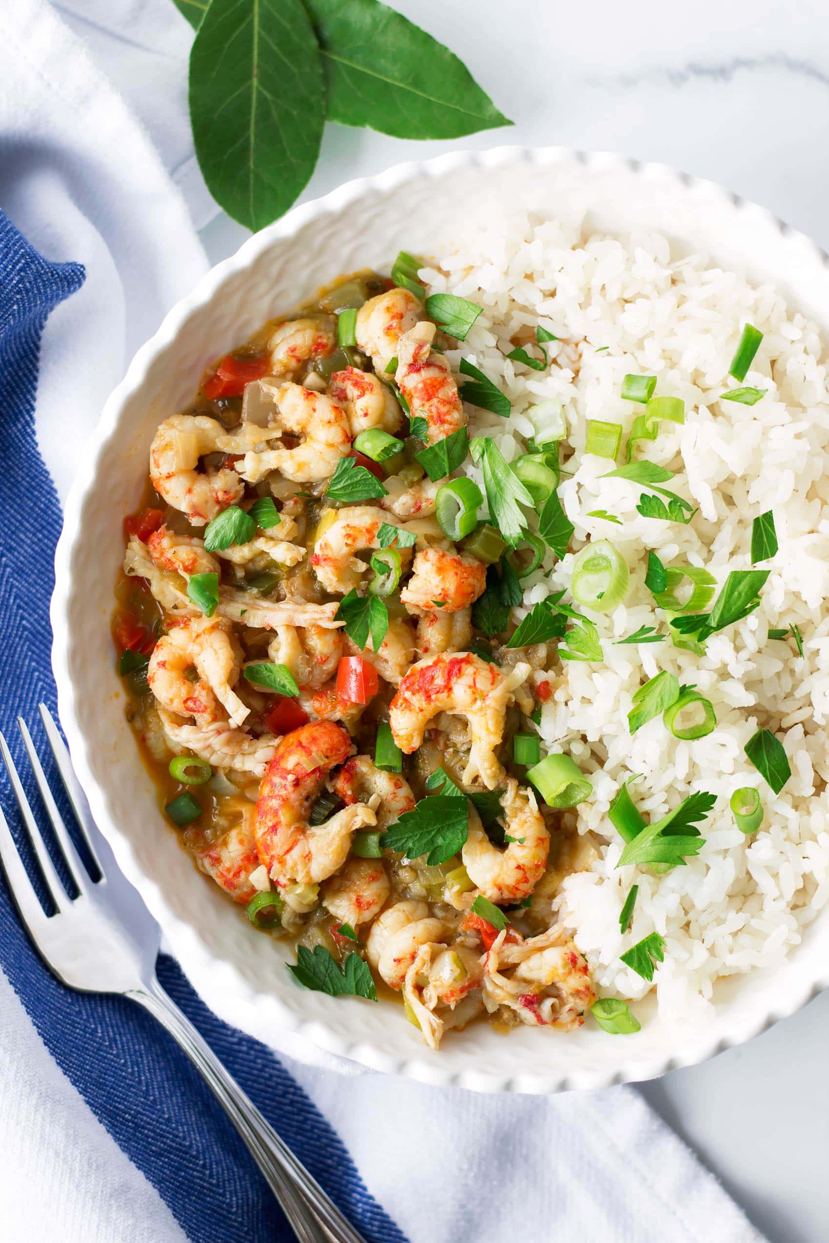 Crawfish Etouffee with Supreme Rice