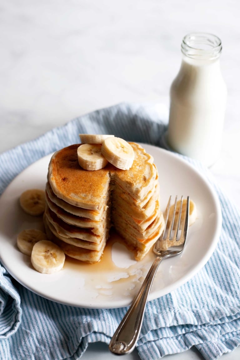 Easy Gluten Free Banana Pancakes Kit's Kitchen