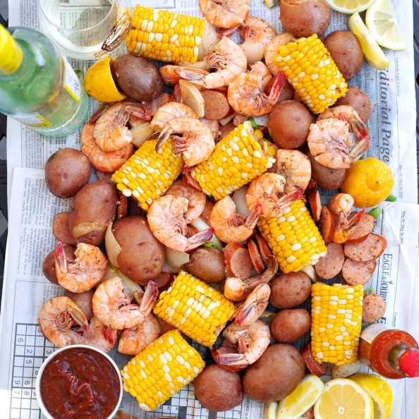 The Best Shrimp Boil and Cocktail Sauce - Kit's Kitchen