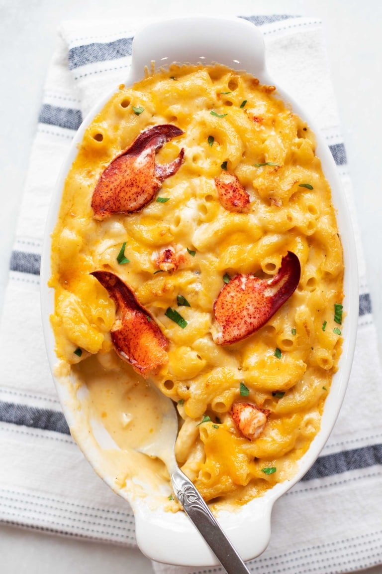 Gluten Free Lobster Mac and Cheese - Kit's Kitchen