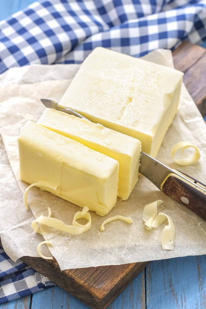 butter on cutting board Healthy Alternatives to Sugar