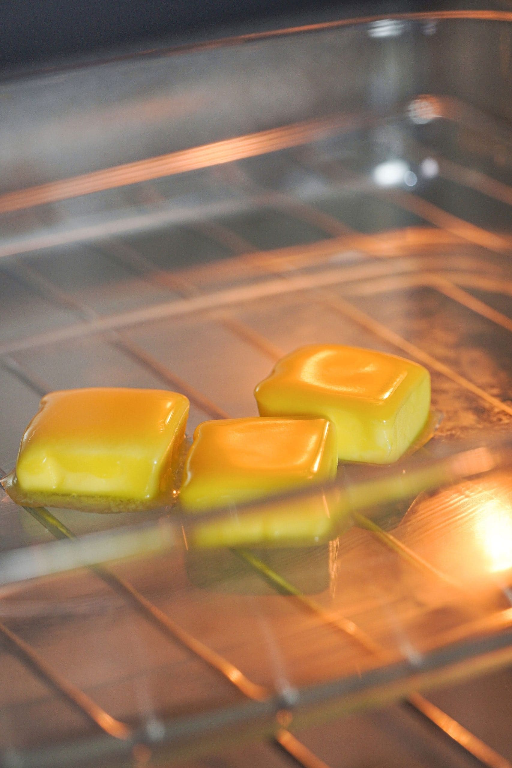 melting butter in oven