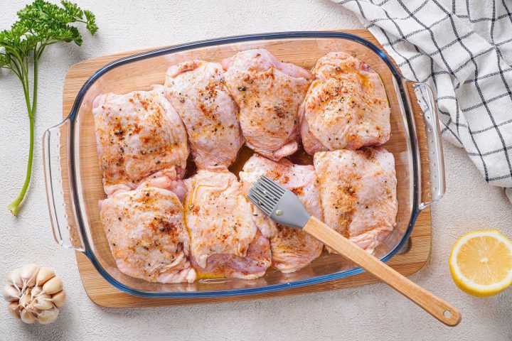 chicken thighs oven baked