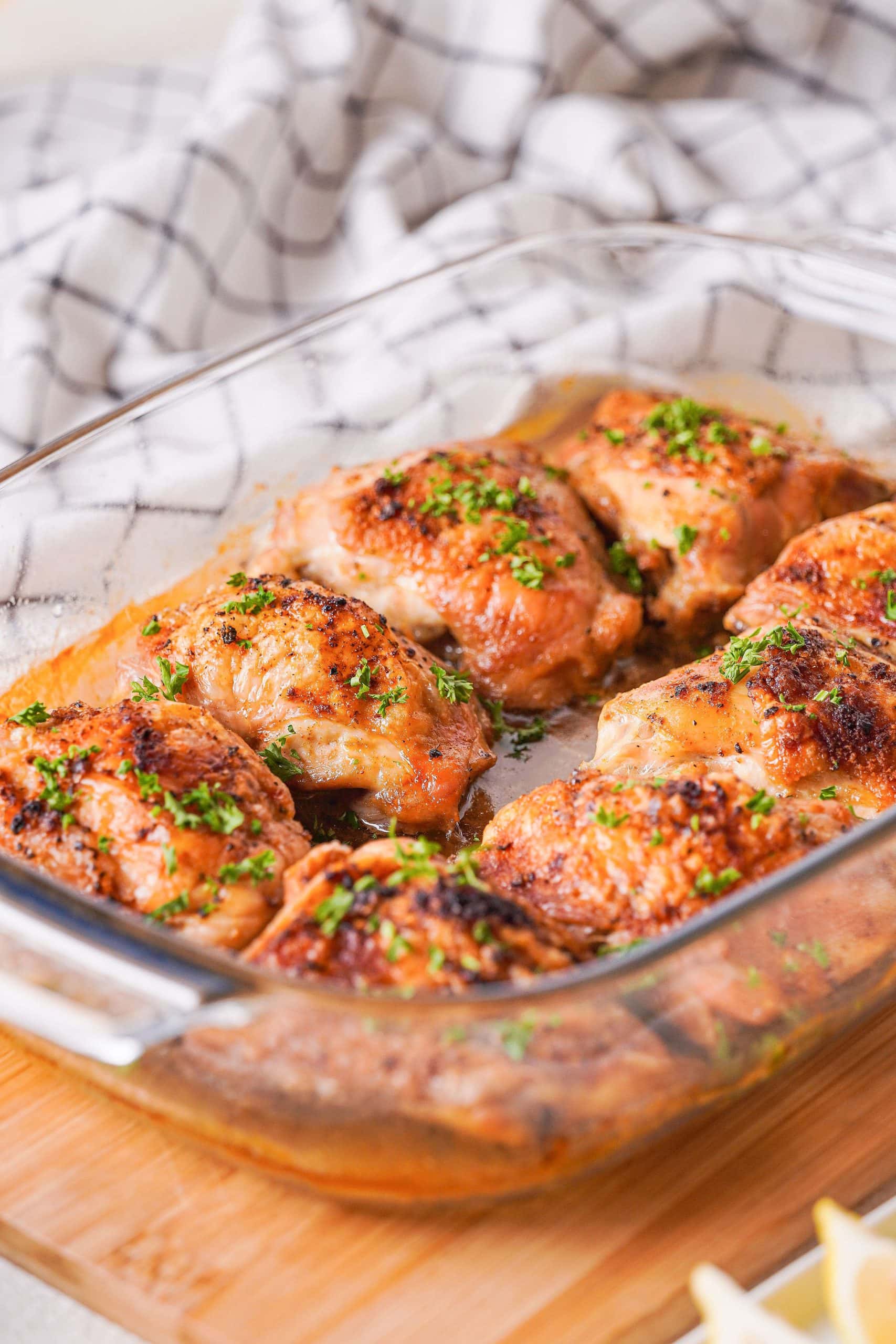 How Long To Bake Chicken Thighs