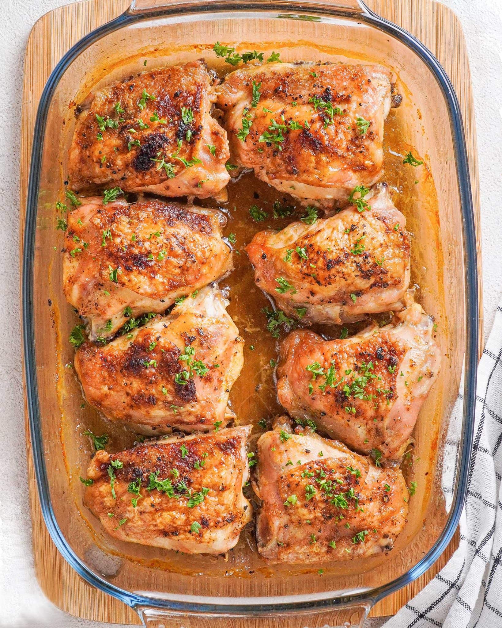 How Long To Bake Chicken Thighs perfect Every Time Kit s Kitchen